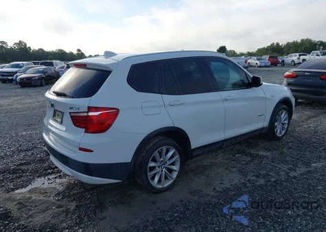 2013 BMW X3 xDrive28I из США, поврежденный, VIN 5UXWX9C50D0A32262